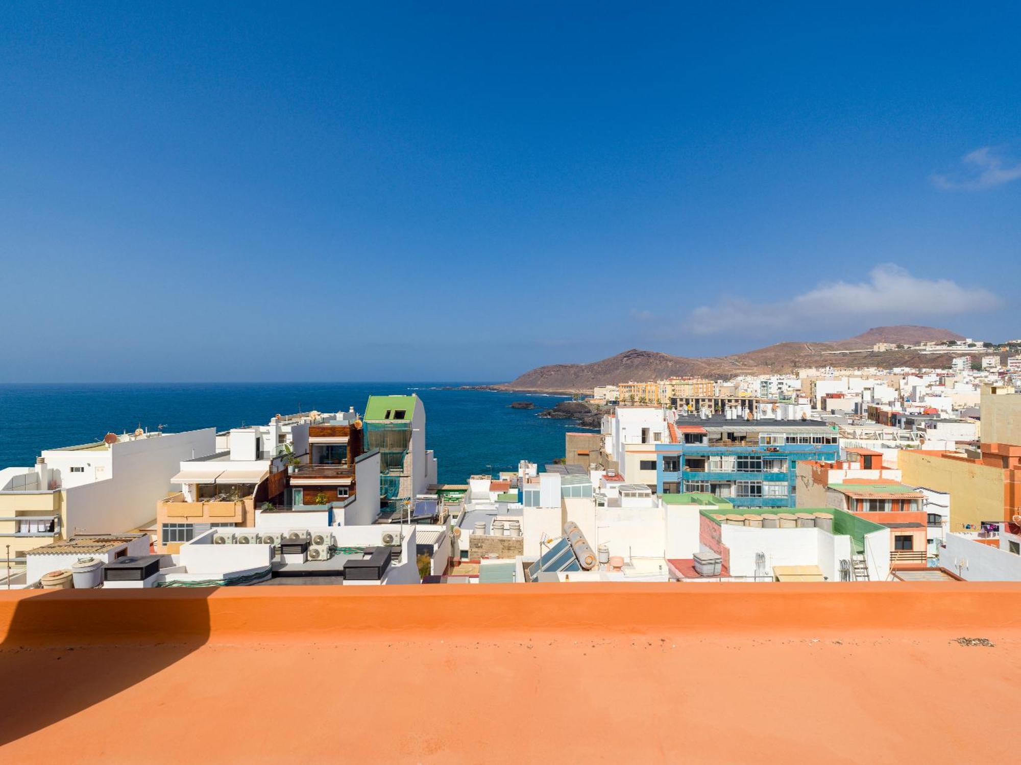 Casita Canaria Playa Beachfront Access & Lateral Ocean View With Terrace Las Palmas de Gran Canaria Kültér fotó