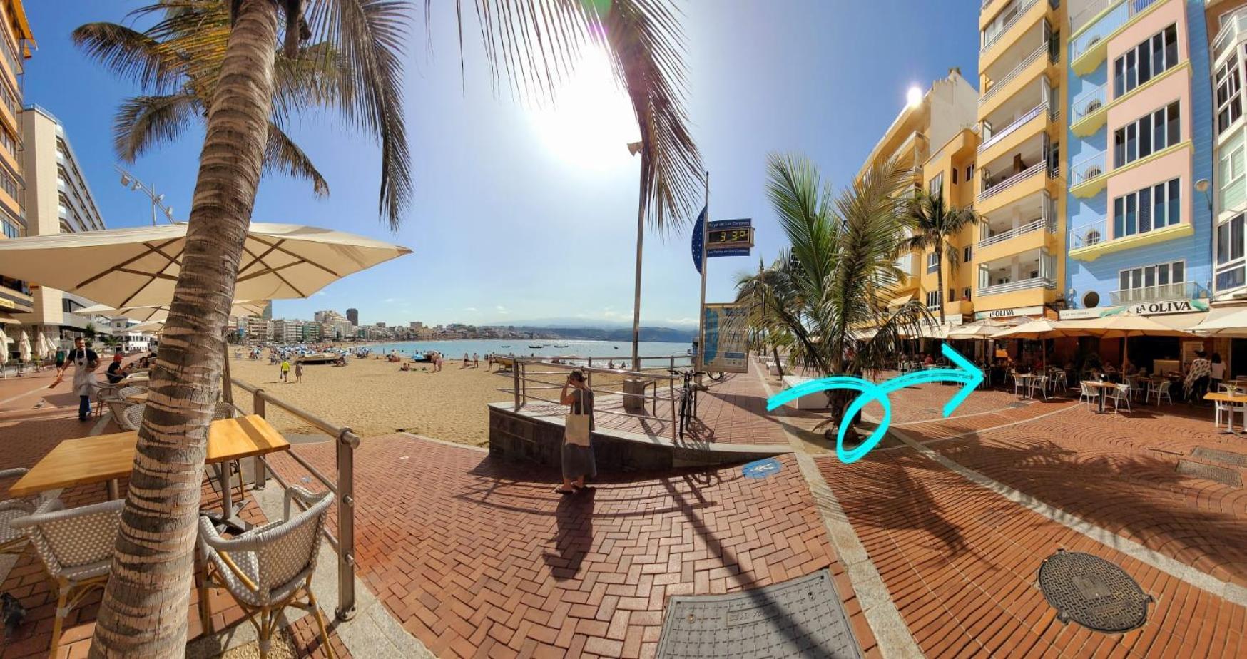 Casita Canaria Playa Beachfront Access & Lateral Ocean View With Terrace Las Palmas de Gran Canaria Kültér fotó