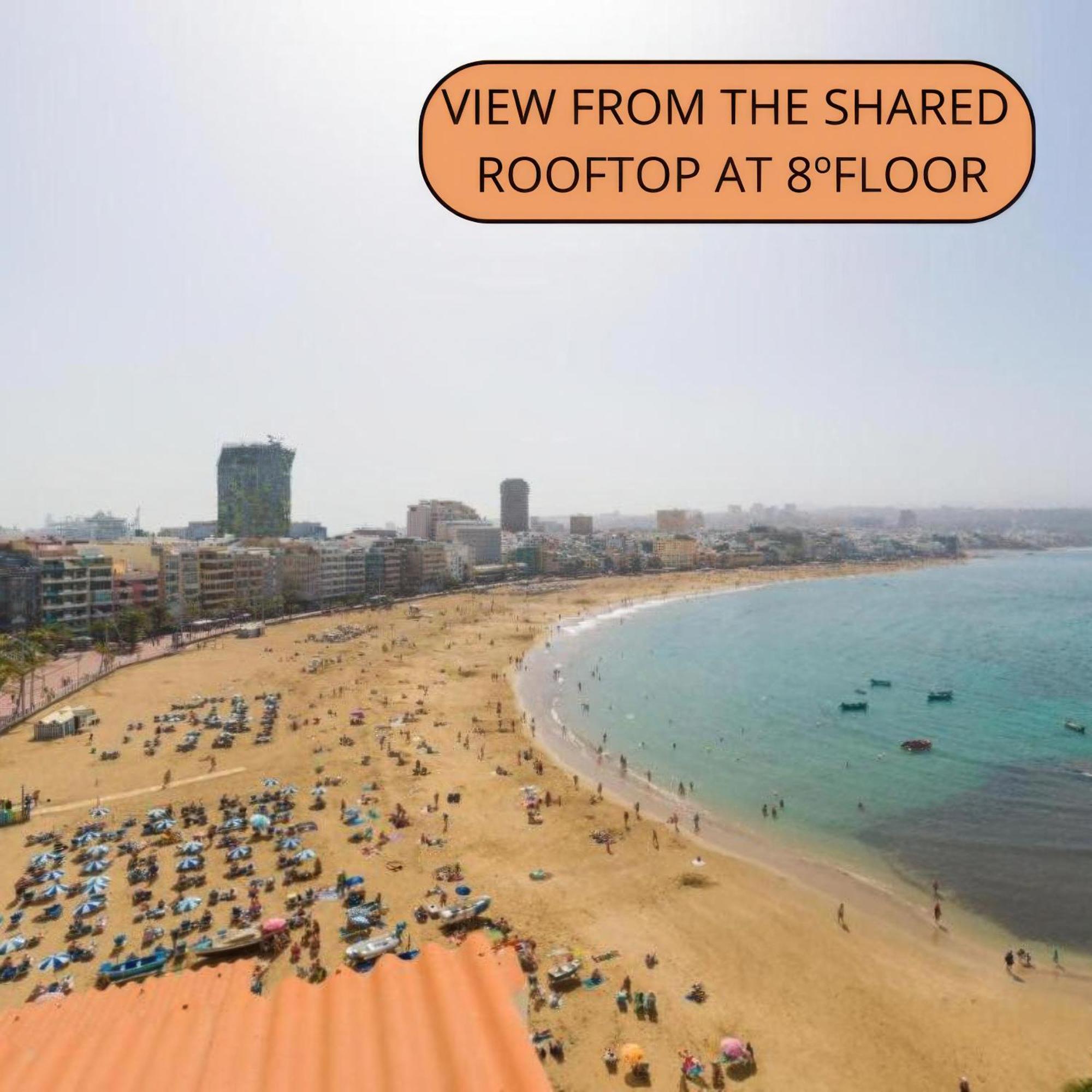 Casita Canaria Playa Beachfront Access & Lateral Ocean View With Terrace Las Palmas de Gran Canaria Kültér fotó